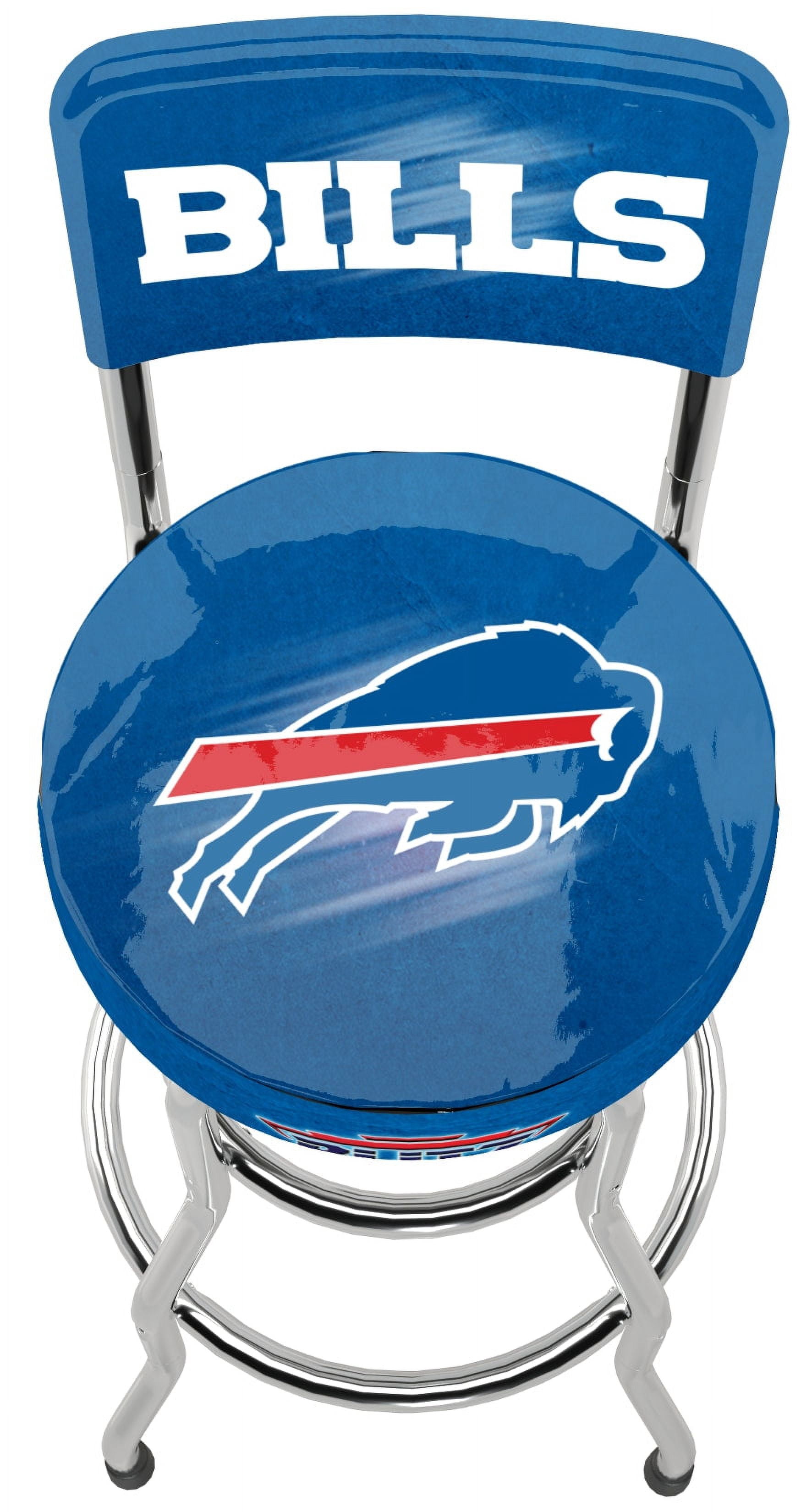 Buffalo Bills NFL Blitz High Back Adjustable Swivel Stool, Arcade1Up