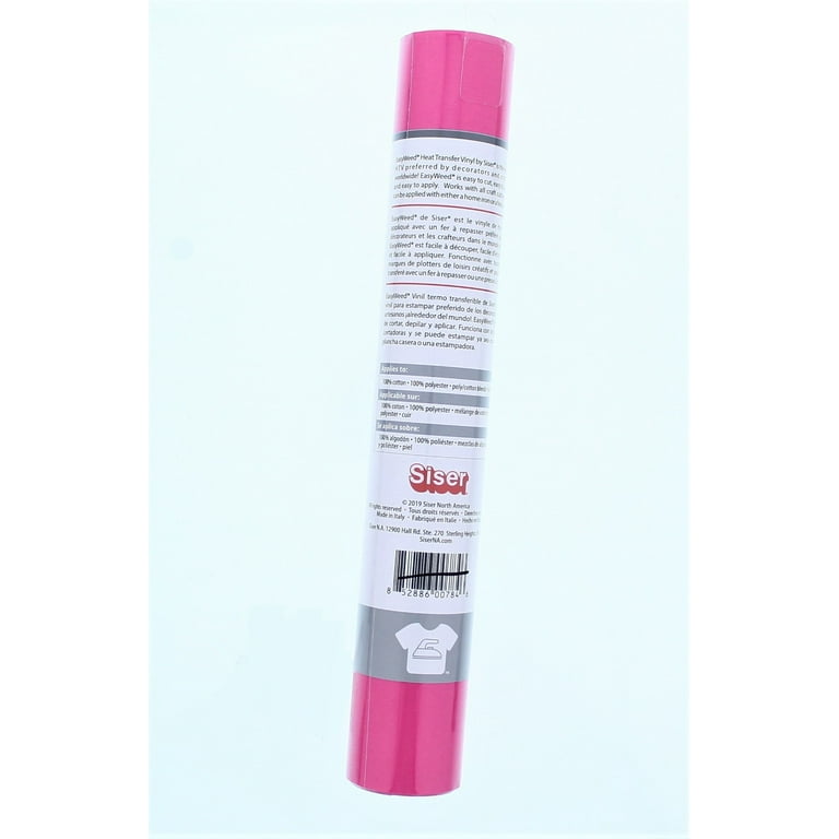 SISER EasyWeed Heat Transfer Vinyl-Hollywood Pink