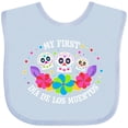 thumbnail image 3 of Inktastic My 1st DÃ­a De Los Muertos with Sugar Skulls and Flowers Boys or Girls Baby Bib, 3 of 4