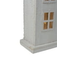 thumbnail image 4 of Northlight Snow Covered Rustic Wooden Christmas House - 30" - White, 4 of 6