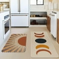thumbnail image 5 of Boho Kitchen Rugs and Mats Set of 2,Farmhouse Style Rustic Kitchen Mat for Floor, Non-Slip Washable Kitchen Sink Mats Holiday Kitchen Decor Doormat+Runner Rug, 5 of 6