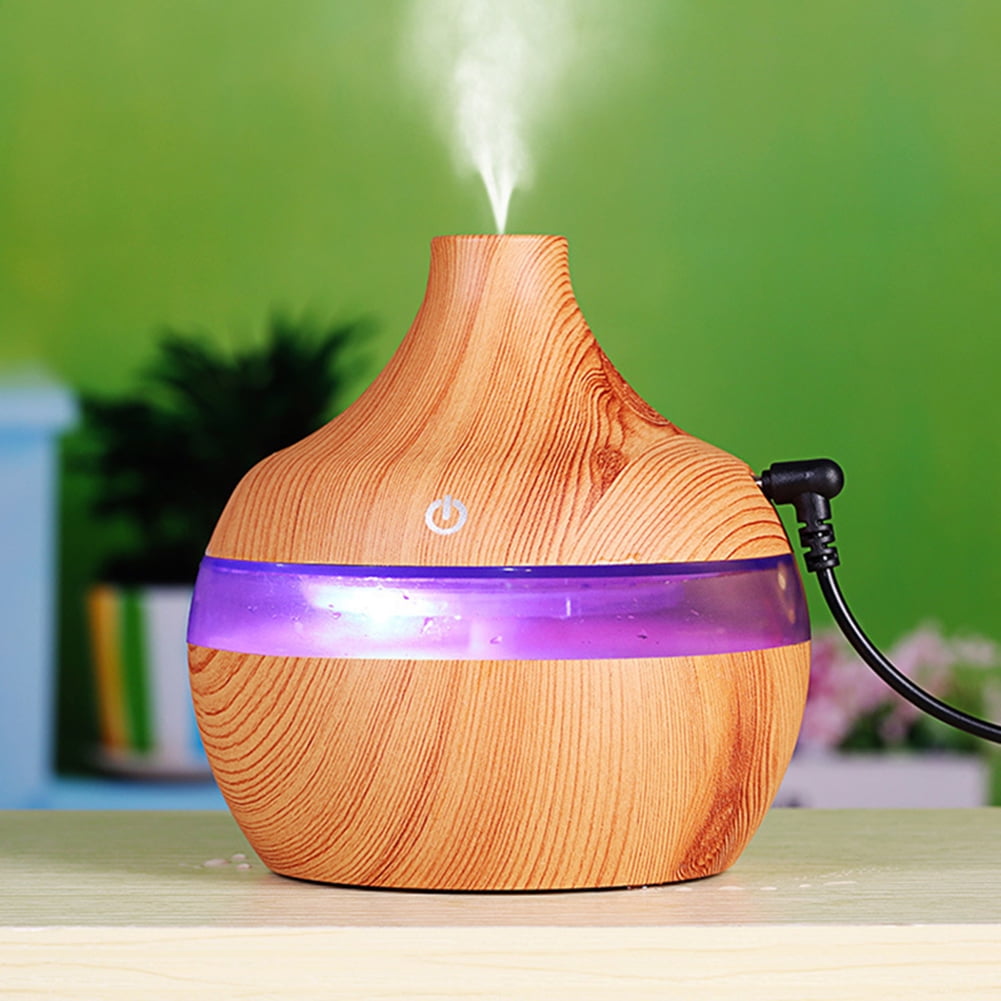 Led Aroma Humidifier Essential Oil Diffuser Aromatherapy Spa Air Mist Purifier 