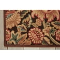 thumbnail image 4 of Nourison Graphic Illusions Botanical Brown 5'3" x 7'5" Area Rug, (5x7), 4 of 5