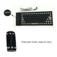 thumbnail image 4 of 85Keys Foldable Flexible Keyboards Gaming Keyboards Rolls-up Silents Soft Keyboards, 4 of 8