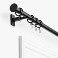 thumbnail image 3 of QZS Portable Black Drape Curtain Wire Hooks,60 pcs S-Shaped Metal Drape Pins,Reusable Shower Curtain Hooks for Bathroom,Shower, 3 of 6
