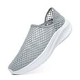 thumbnail image 3 of Men's Breathable Knit Sneakers Comfortable On Casual Shoes For Walking Running Yoga Gym Beach Summer Spring, 3 of 8