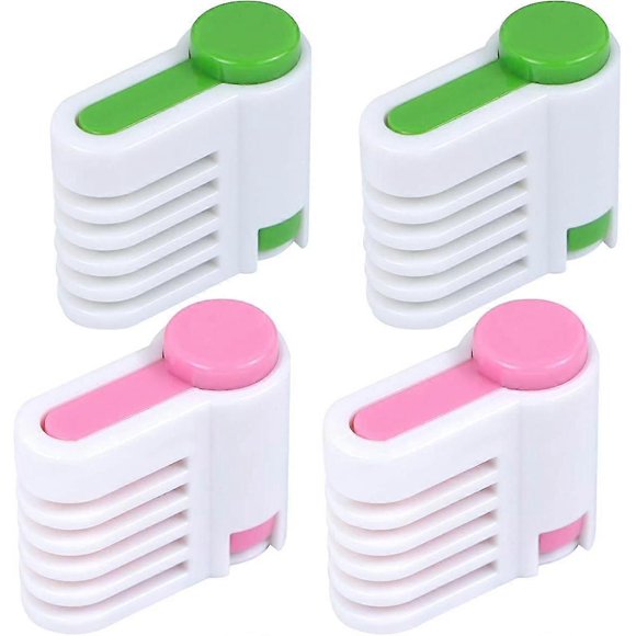 2 Sets Diy Cake Leveler Slicer Adjustable Bread Cutter 5 Layers For Bread Toast Cake Kitchen Fixator Tool