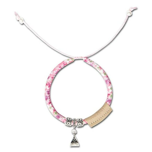 Touchcat CTCL2PK Lucky Charms Designer Cable Necklace Cat Collar - Pink - One Size
