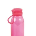 thumbnail image 6 of (4 pack) Your Zone 16 Fluid Ounces Plastic Water Bottle with Flip Top Chug Lid, No Straw, Pink, Reusable, 6 of 8