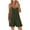 Army Green, variant on jsaierl Womens Jumpsuits and Rompers Loosefitting, Women's Casual Jumpsuit Summer Sleeveless Jumpsuit Loose Shorts Jumpsuit Belt Pocket