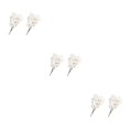 thumbnail image 2 of Ramo de flores de cerezo artificiales Yuarrent 2 piezas Blanco, 2 of 6