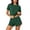 *Mint Green^, variant on Binmer Women's Striped 2 Piece Outfit, Short Sleeve T-Shirt and Drawstring Shorts Loungewear Set Army Green,Women's Plus L