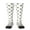 2 Black-2, variant on Bee print thigh-high socks, crafted for both men and women with a stretchy, high-opaque design perfect for daily wear