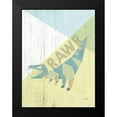 thumbnail image 2 of Michelle, Misty 15x18 Black Modern Framed Museum Art Print Titled - Rawr Dinosaur, 2 of 5