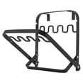 thumbnail image 2 of Foldable Trash Bag Stand Portable Extra Wide Thick Iron Garbage Bag Stand for Outdoor Black, 2 of 8