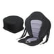 thumbnail image 1 of Asiento acolchado para Kayak, asiento de canoa, cojín ajustable, asiento de pesca acolchado, antideslizante Gris Con Bolsa Cola Asiento para kayak, 1 of 8