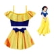 thumbnail image 1 of Disney-traje de baño de princesa Elsa para niñas, traje de baño de dos piezas con diseño de Jasmine y Isabela, Cosplay Fivean unisex, 1 of 2