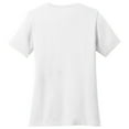 thumbnail image 2 of Big Size K Pop Love Graphic Design Lady's V-Neck - White 4XL, 2 of 2