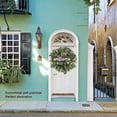 thumbnail image 5 of Welcome Sign Wreaths Small Rustic Front Decor Sign with Artificial Eucalyptus Farmhouse Porch Decoration for Home Wedding Party Gift , B B, 5 of 8