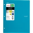 Five Star 2Pocket StayPut Plastic Folder, Trend, 4 Pack (38065