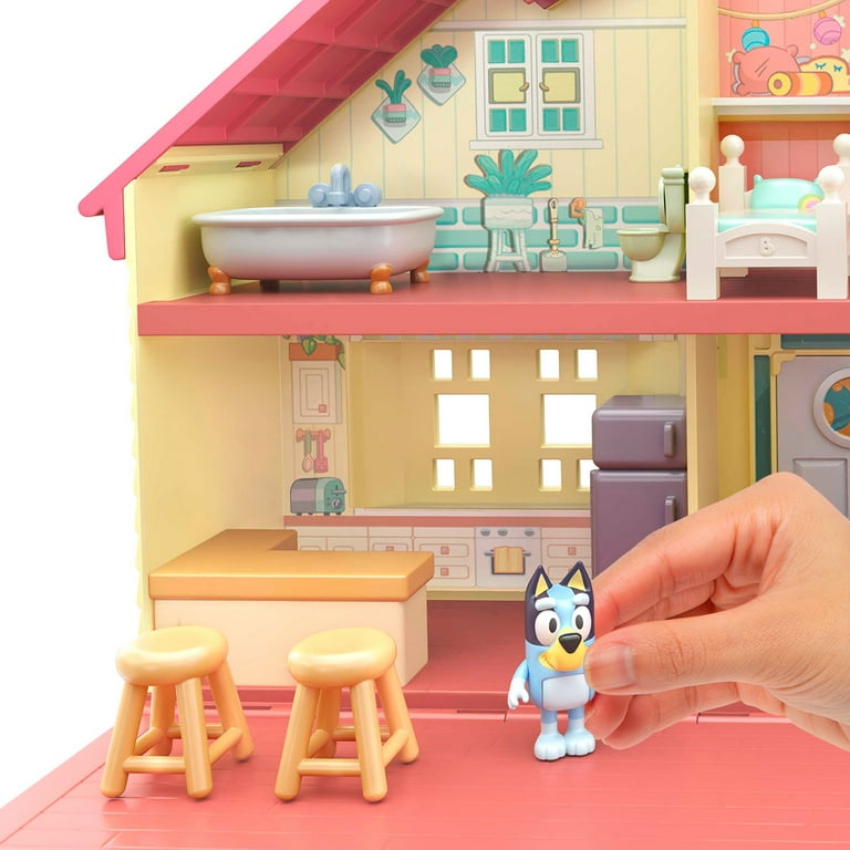 Bluey set de jeu La maison de Bluey avec figurine Bluey incluse