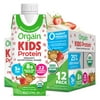 Orgain Organic Kids Nutritional Shake, 22 Vitamins & Minerals, Strawberry, 12ct