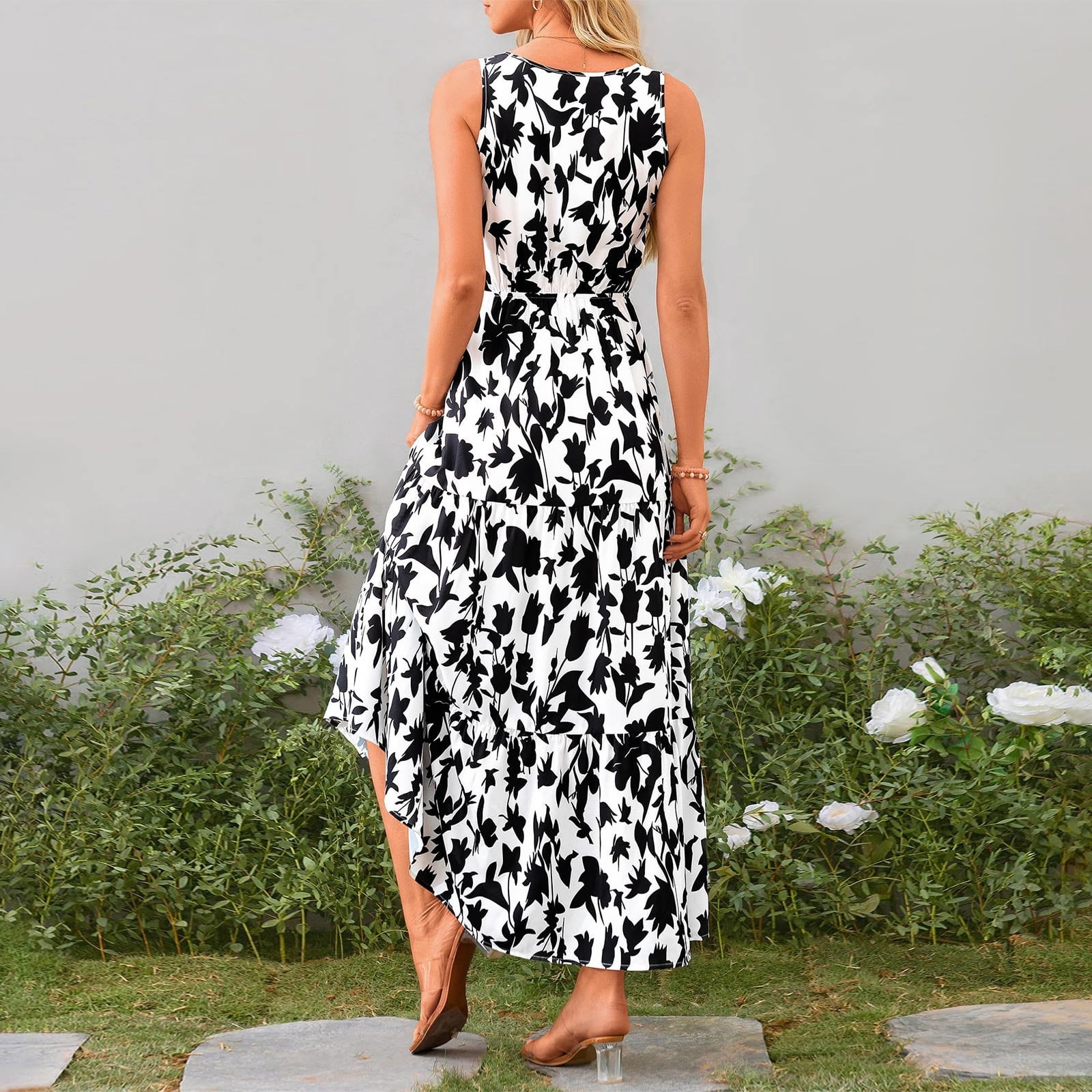 ワンピース OFF WHITE Women Mid Skirts OWHI090S23KNI00110451045 Black WEANT Pleated Dresses for Women 2024 Kentucky Derby Dress