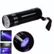 thumbnail image 3 of Linternas UV aleación de aluminio UV 9 LED Linterna ultravioleta Luz de fondo Antorcha Luz Lam ANGGREK Otros, 3 of 8