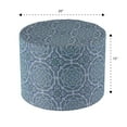 thumbnail image 5 of Better Homes & Gardens 20" Round Outdoor Pouf Ottoman, 1-Piece, Medallion, 5 of 7