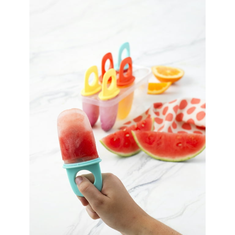 GoodCook ProFreshionals Ice Pop Maker Makes 6 Ice Pops Assorted Colors