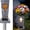Square Cross, variant on Solar Cemetery Vase with LED for Fresh/Artificial Flowers Grave Flower Cross Vase Headstones Vases with Spikes Gravestone Decor Memorial Gifts for Loss of Loved One