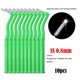 thumbnail image 1 of L Shape Push-pull Interdental Brush Orthodontic Toothpick Teeth Whitening Tooth Pick Toothbrush Oral Hygiene Care, 1 of 5