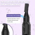 thumbnail image 3 of FACEGA Eye Brow Trimmer for Men,Dual-Blade Rotatable Electric Eyebrow Trimmer,Detachable No Pulling Sensation Facial Hair Trimmer,Hair Trimmer for Eyebrows,Underarms, 3 of 7