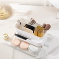 thumbnail image 6 of Desktop Plastic Storage Box, Drawer Organizer for Cosmetics and Stationery, Dorm Room Desk Tray with Multiple Compartments for Tidy Countertop, Bathroom, and Office Organization, 6 of 6