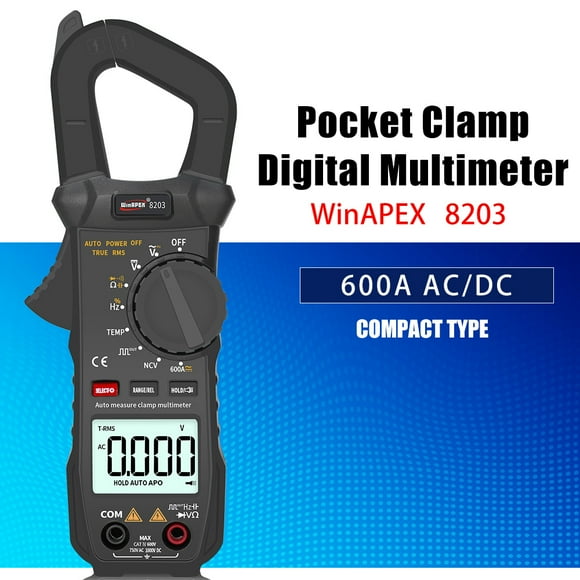 Clamp Meter,Portable Pocket 6000 With Square Output Clamp Meter Pocket 6000 Rms 6000 Rms Clamp Buzhi Portable Portable Kedelak Meter Siuke Portable Rookin
