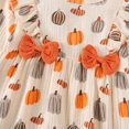 thumbnail image 4 of Conjunto de mameluco con estampado de calabazas Doisbetthsay para bebé, 4 of 7