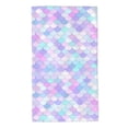thumbnail image 1 of Fotbe Rainbow Scales Toalla Premium con Patrón, Toalla de Microfibra de Secado Rápido, Ligera y Altamente Absorbente (27.5x16in), Ideal para Uso Diario, 1 of 6