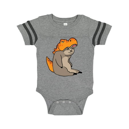 

Inktastic Halloween Sloth Dinosaur Gift Baby Boy or Baby Girl Bodysuit