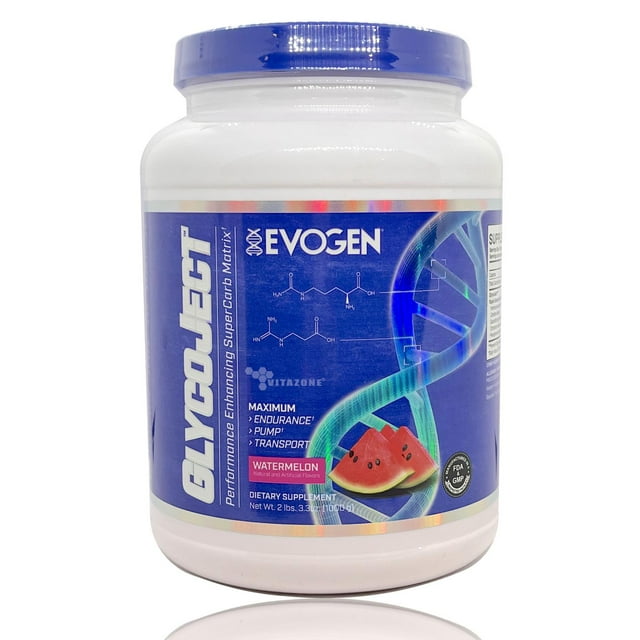 Glycoject Evogen sabor sandía 1 kg 37 serv