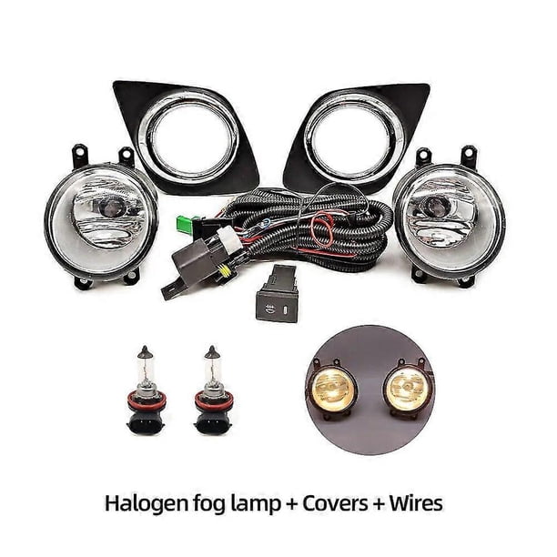 Luz antiniebla LED para Toyota Rav4 2009-2012, cable de faro antiniebla, interruptor, rejilla, cubierta, marco de luces antiniebla halógenas s202412247053