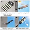 thumbnail image 4 of Gefolly Solar Street Light 10000W, 2700000 LM w/Remote Control & Motion Sensor IP67 Flood Security Lights for Road,Yard,Barn, 4 of 13