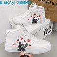 thumbnail image 3 of Lilo Stitch-zapatillas de deporte con estampado 3d para hombre y mujer, zapatos deportivos informales de baloncesto al aire libre, con dibujos animados de Anime, para adolescentes, 3 of 5