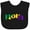 AB-Black, variant on Inktastic New Orleans, Louisiana Boys or Girls Baby Bib