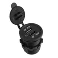 thumbnail image 2 of DUAL USBCIGARETTE LIGHTER ADAPTER FOR CAR MOTORCYCLE TRUCK, 2 of 8