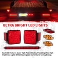 thumbnail image 2 of Kit de luces LED sumergibles superbrillantes Gonice para remolque, 2 of 8