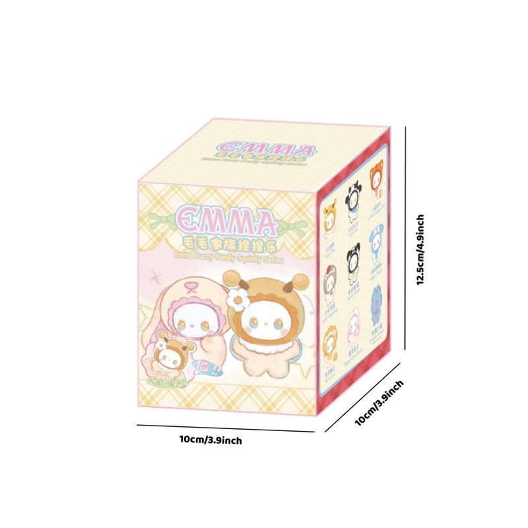 Lovely Emma Fuzzy Family Squishy Series Blind Box Figurine