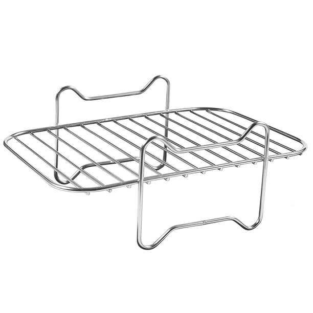 Estante de Freidora de Aire para Freidoras de Aire de Doble Cesta, Estante Deshidratador para Accesorios de Freidora de Aire Ninja Foodi DZ201 DZ401