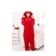 thumbnail image 1 of Pijama de una pieza de franela para el hogar para hombres y mujeres, adultos y niños, con dibujos animados de conejo blanco, conejo azul, conejo rosa, otoño e invierno, 1 of 6