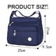 thumbnail image 5 of Bolsos cruzados para mujer, bolso de hombro moderno, bolso cruzado para mujer, bolso de hombro informal, ligero e impermeable, bolso de mano, bolso de libros, 5 of 6