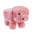 thumbnail image 5 of Mattel Minecraft Basic Plush Pig Stuffed Animal, Soft Doll Inspired by Video Game Character, 8 inch, 5 of 5